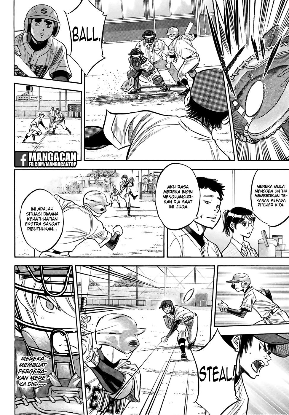 Diamond no Ace Act 2 Chapter 127 Gambar 14