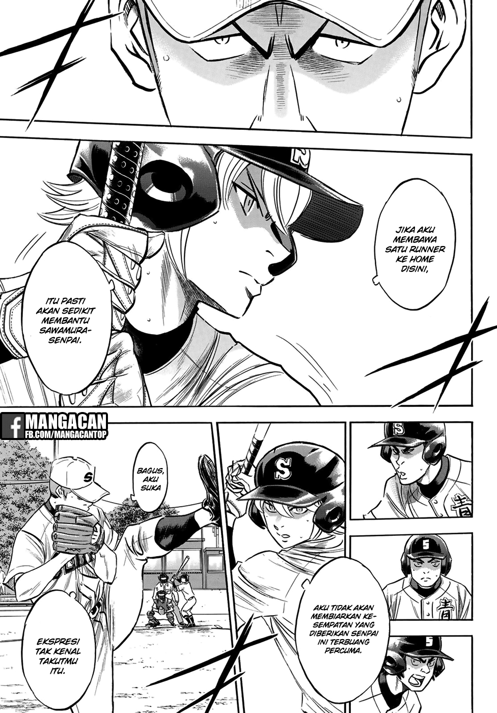 Diamond no Ace Act 2 Chapter 124 Gambar 15