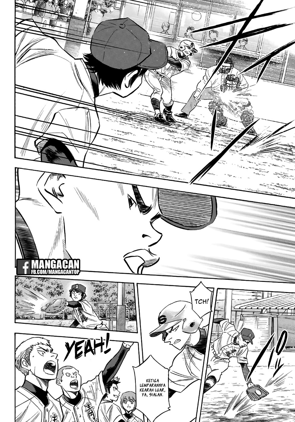 Manga Diamond no Ace Act 2 Chapter 122 gambar nomor 2