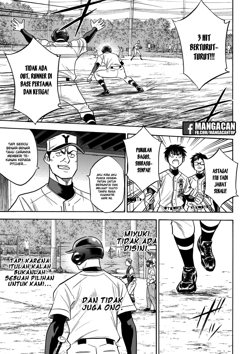 Diamond no Ace Act 2 Chapter 115 Gambar 19