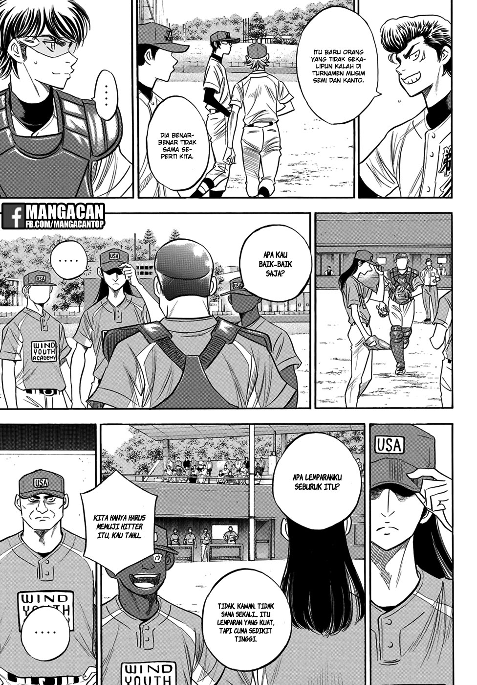 Diamond no Ace Act 2 Chapter 114 Gambar 6