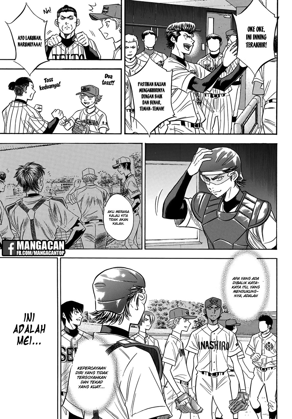 Diamond no Ace Act 2 Chapter 114 Gambar 14