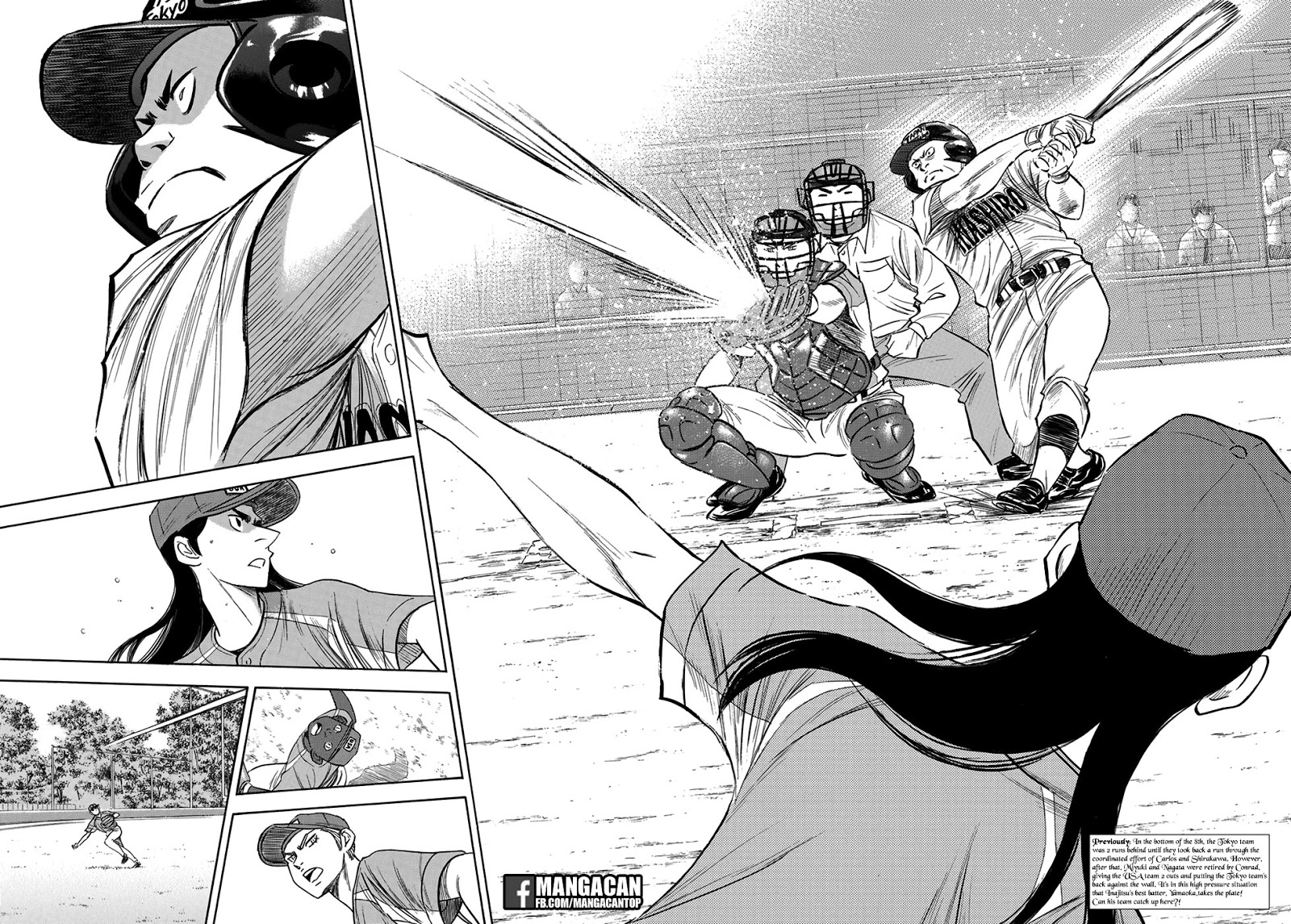 Manga Diamond no Ace Act 2 Chapter 114 gambar nomor 2