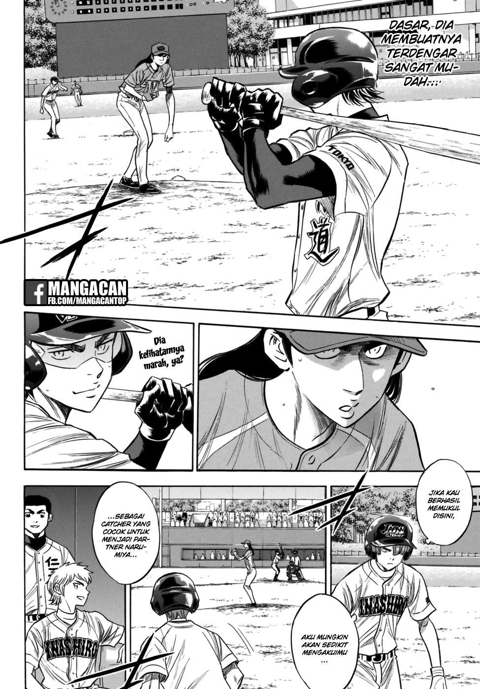 Diamond no Ace Act 2 Chapter 113 Gambar 14