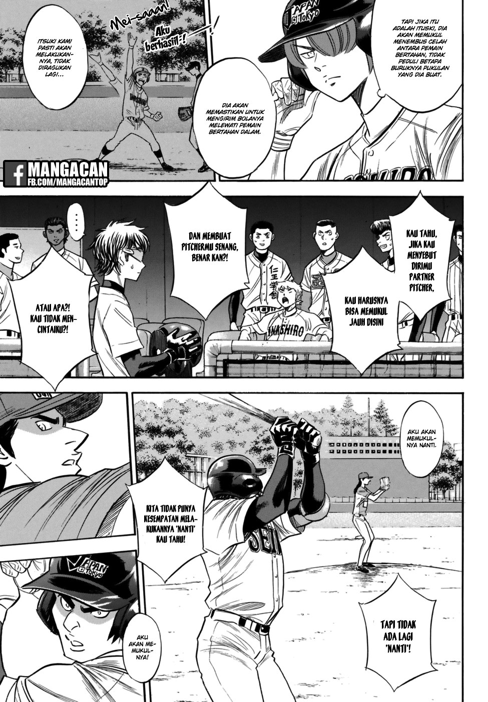Diamond no Ace Act 2 Chapter 113 Gambar 17