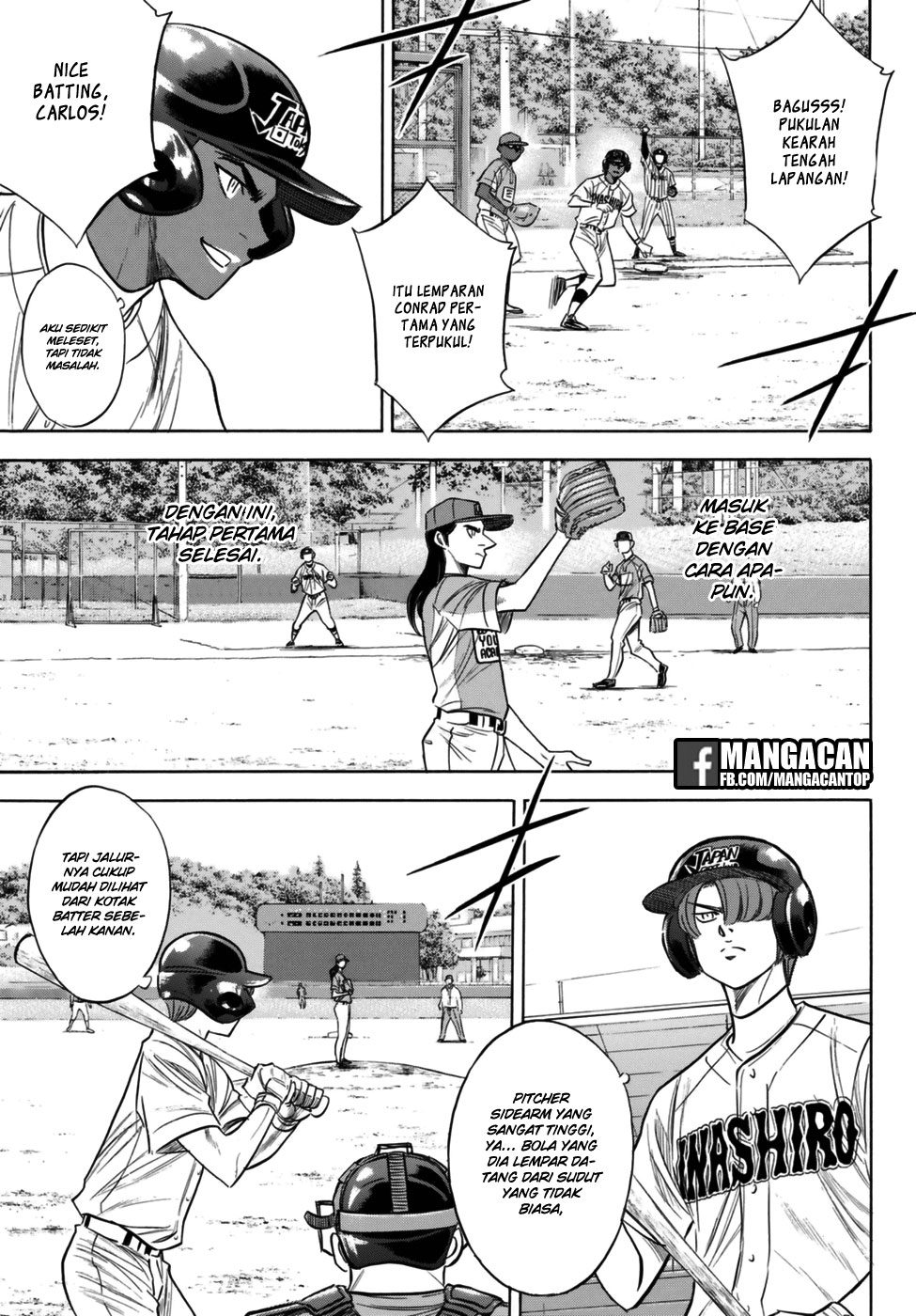 Diamond no Ace Act 2 Chapter 113 Gambar 3