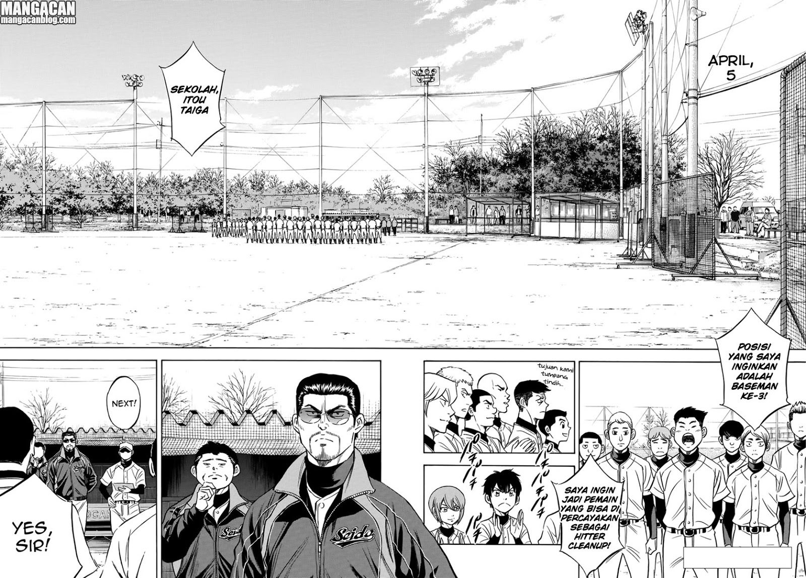 Manga Diamond no Ace Act 2 Chapter 12 gambar nomor 2