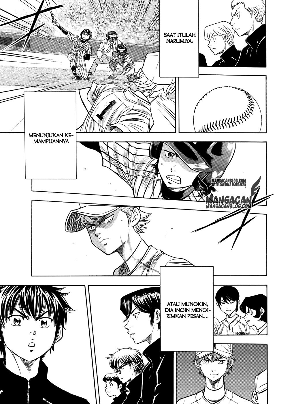 Diamond no Ace Act 2 Chapter 48 Gambar 14