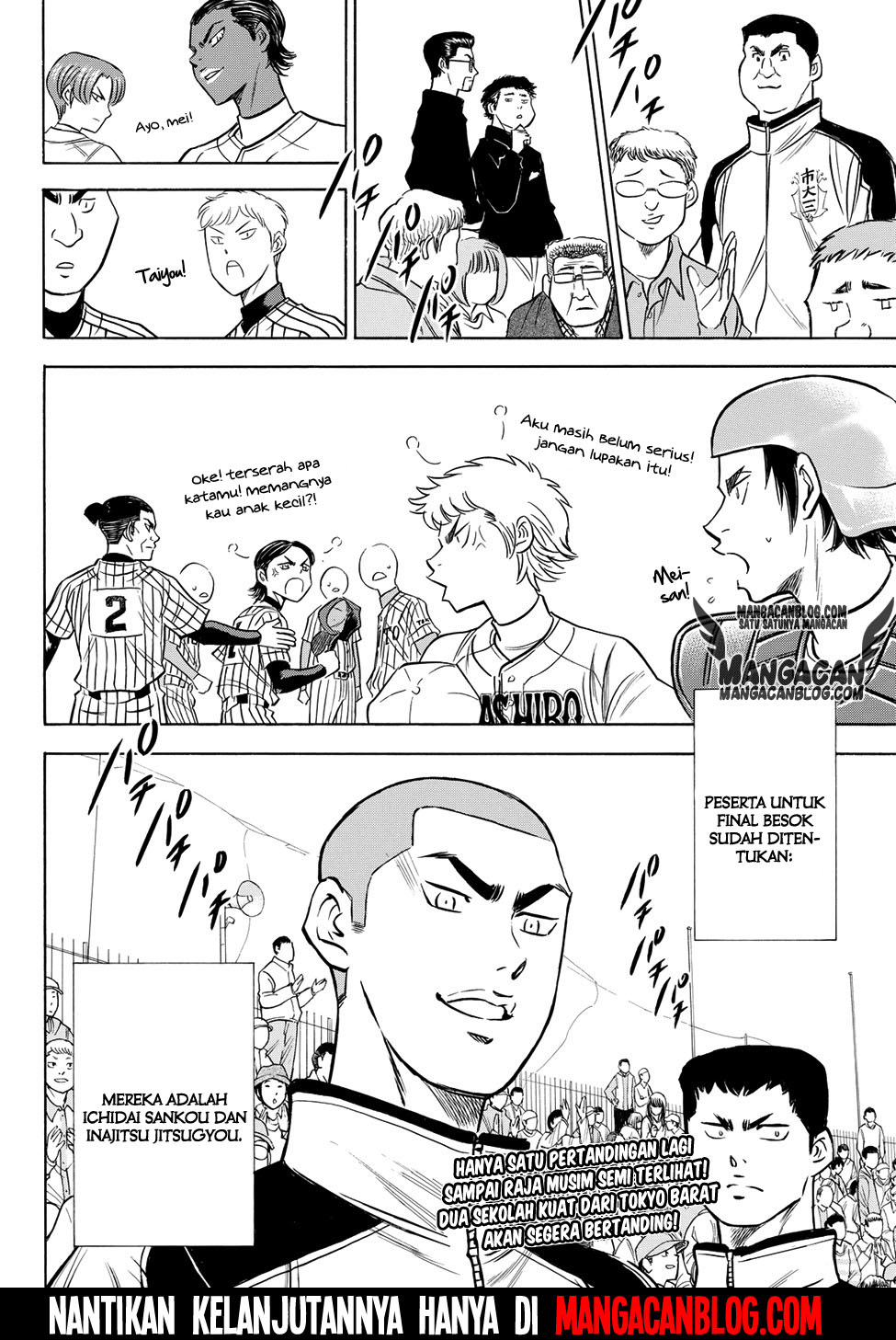 Diamond no Ace Act 2 Chapter 48 Gambar 19
