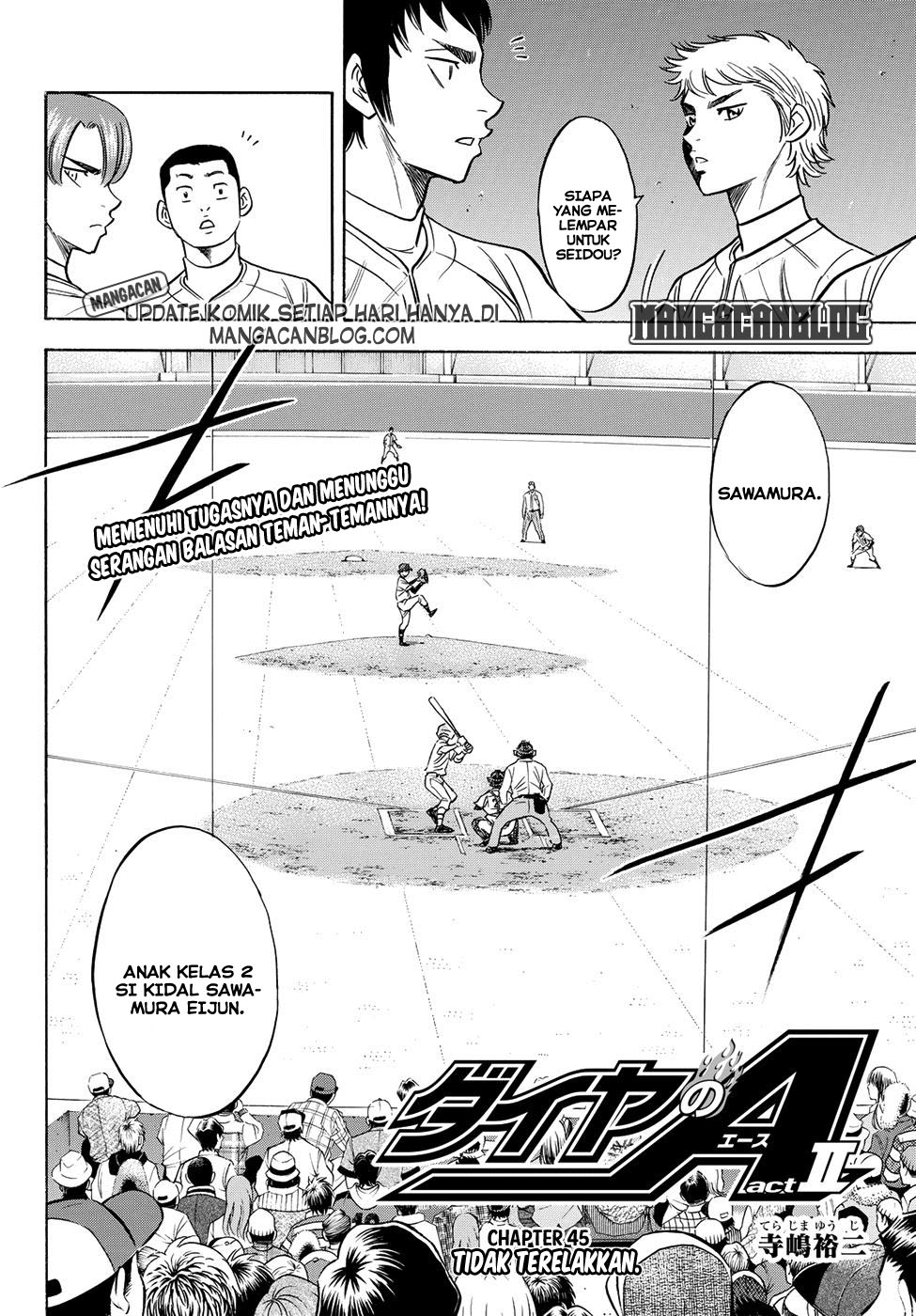 Manga Diamond no Ace Act 2 Chapter 45 gambar nomor 2