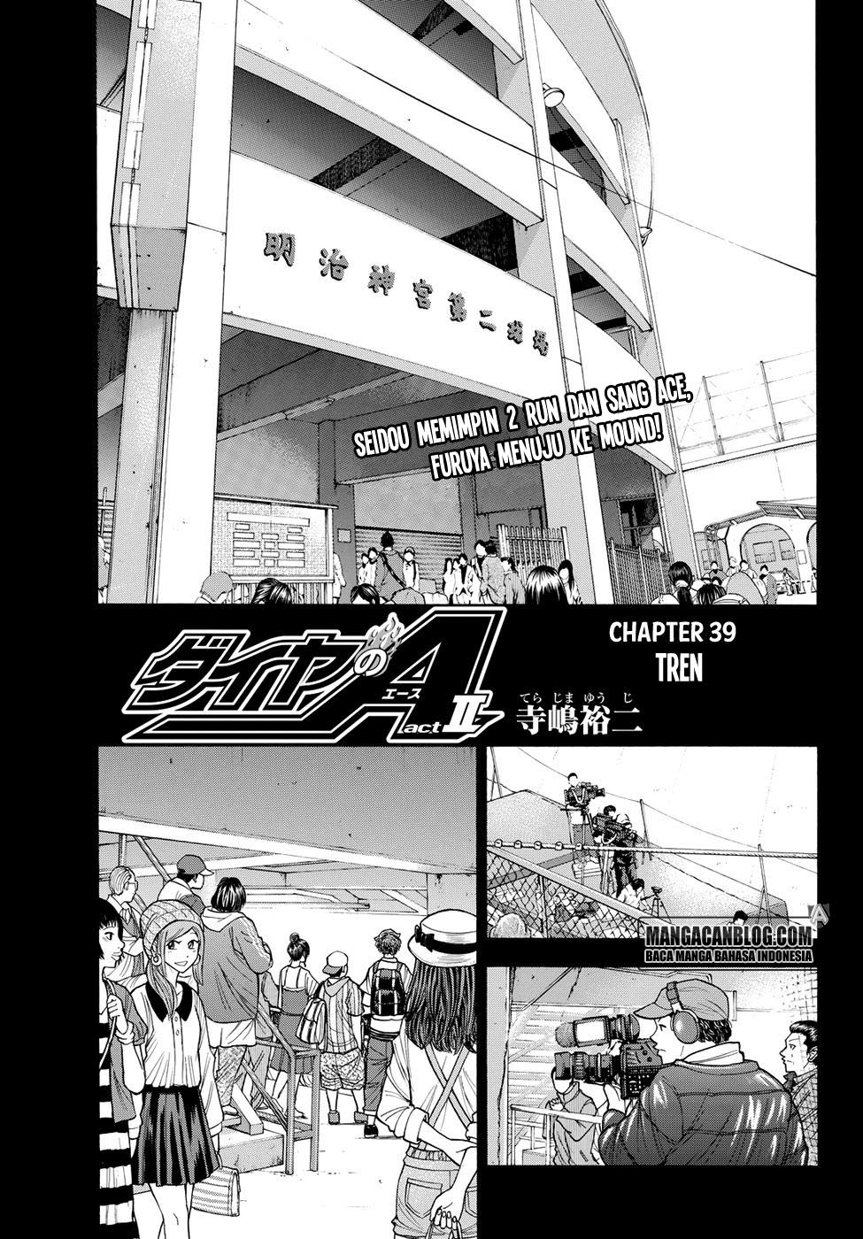 Komik Diamond no Ace Act 2 Chapter 39 gambar nomor 1