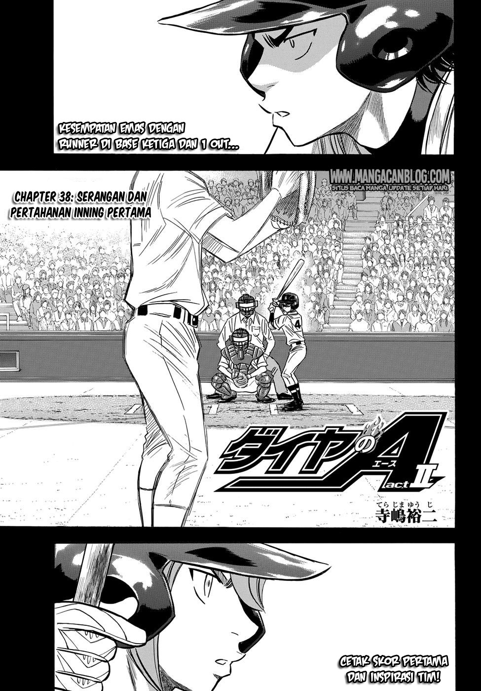 Komik Diamond no Ace Act 2 Chapter 38 gambar nomor 1