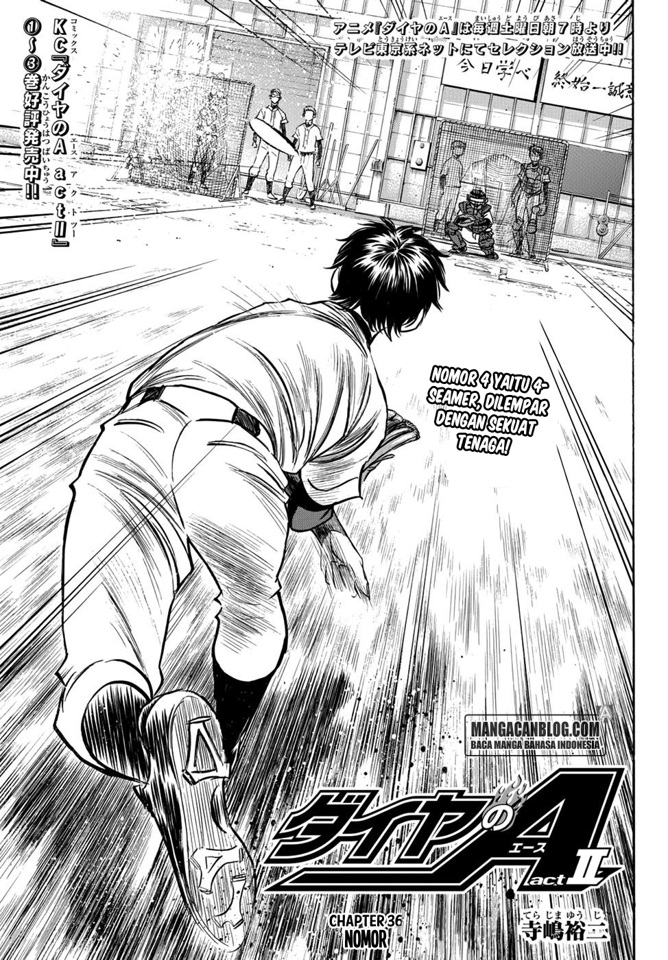 Komik Diamond no Ace Act 2 Chapter 36 gambar nomor 1