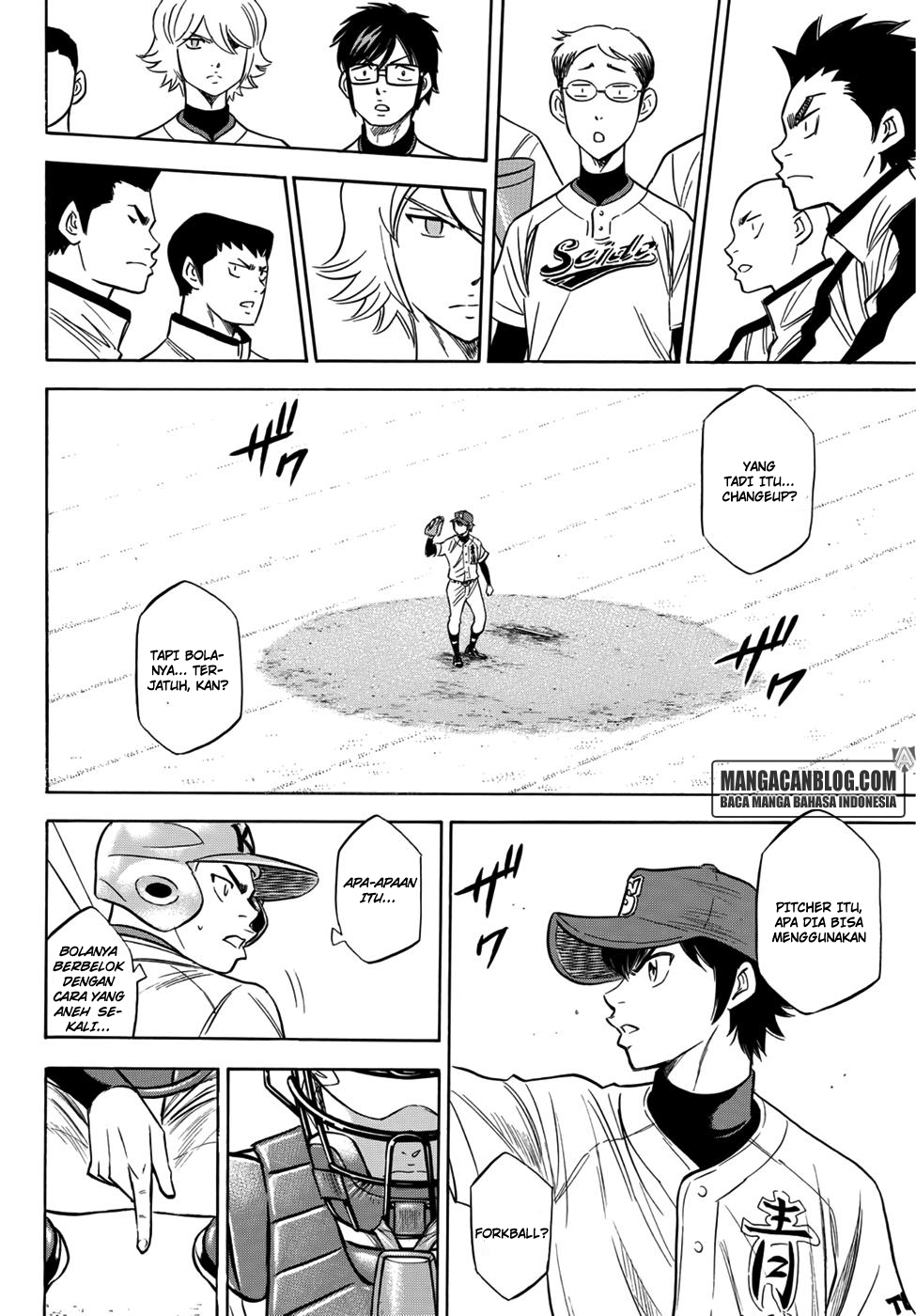Diamond no Ace Act 2 Chapter 28 Gambar 6