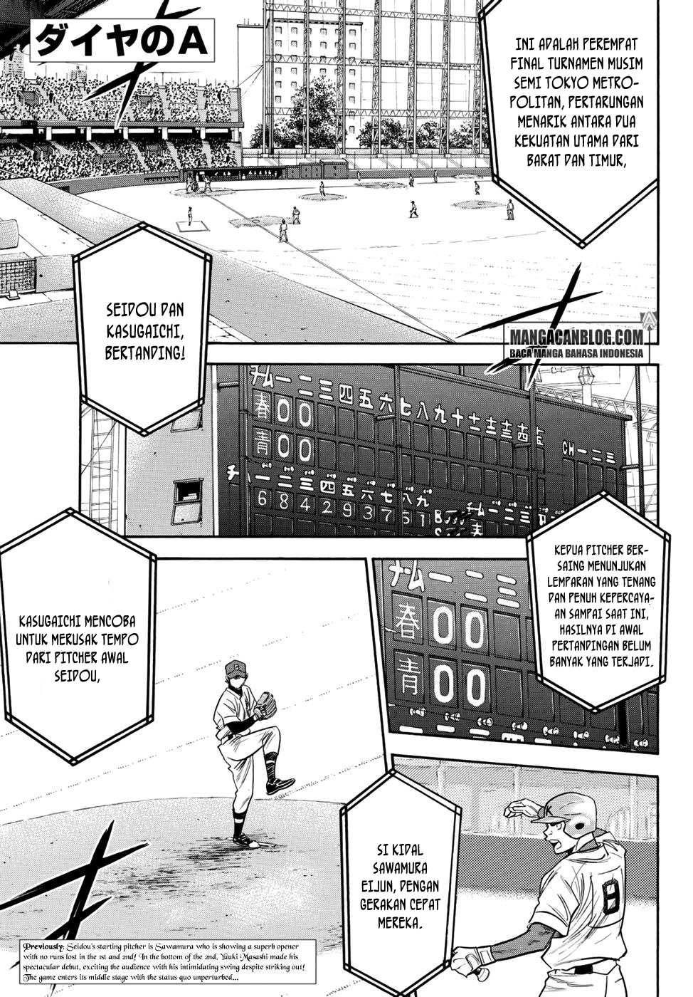 Manga Diamond no Ace Act 2 Chapter 28 gambar nomor 2
