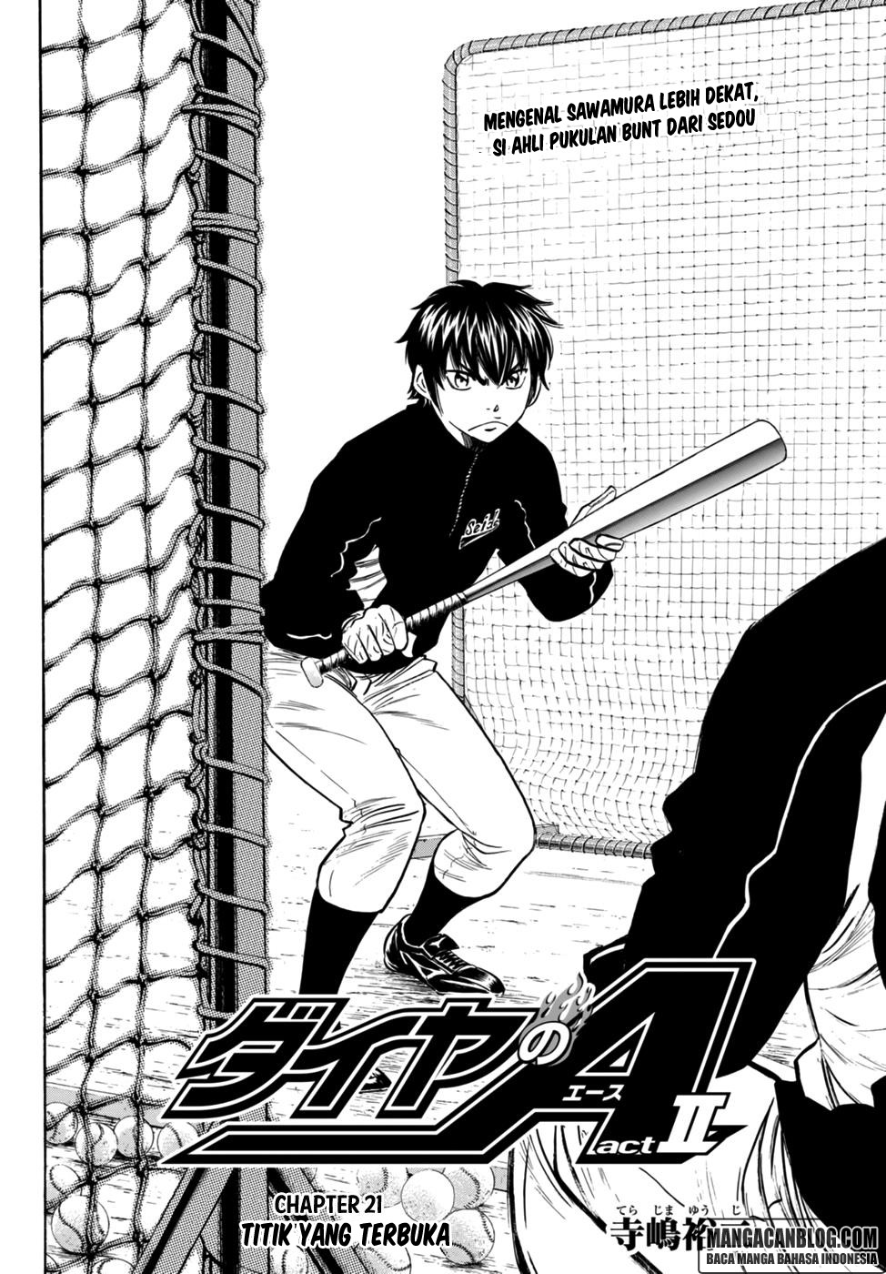 Manga Diamond no Ace Act 2 Chapter 21 gambar nomor 2