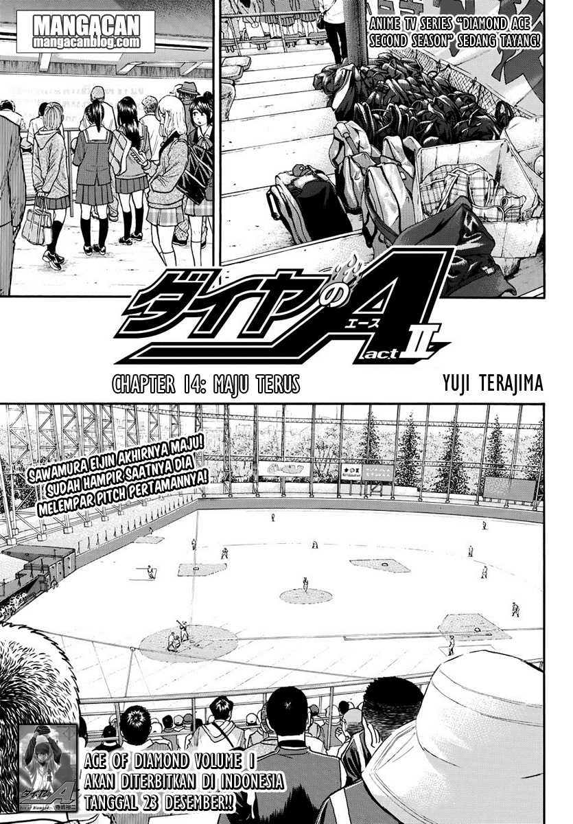 Komik Diamond no Ace Act 2 Chapter 14 gambar nomor 1