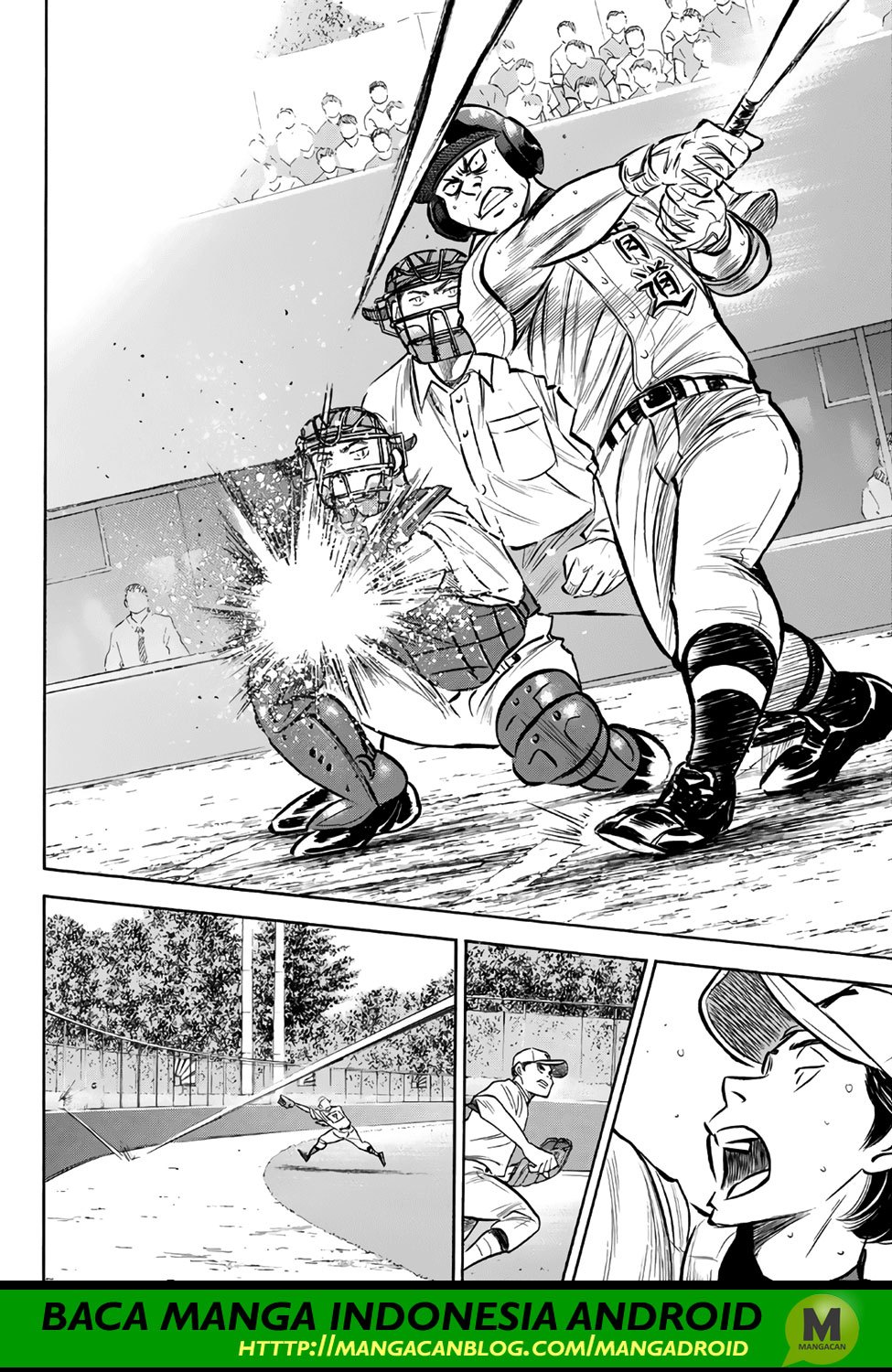 Manga Diamond no Ace Act 2 Chapter 156 gambar nomor 2