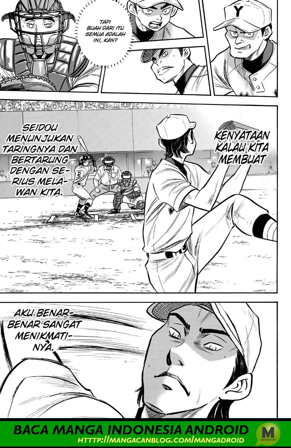 Diamond no Ace Act 2 Chapter 155 Gambar 15