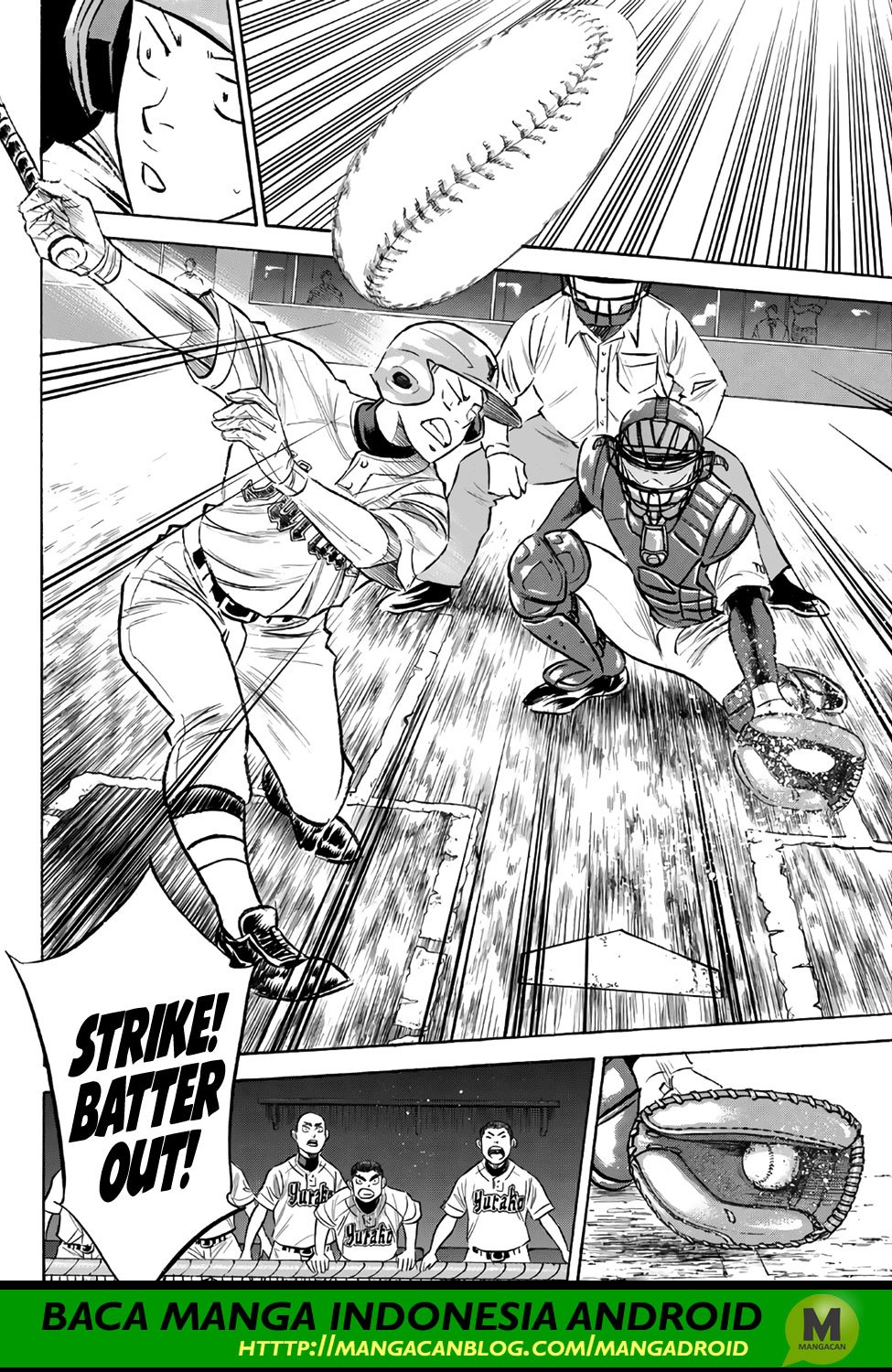 Manga Diamond no Ace Act 2 Chapter 155 gambar nomor 2