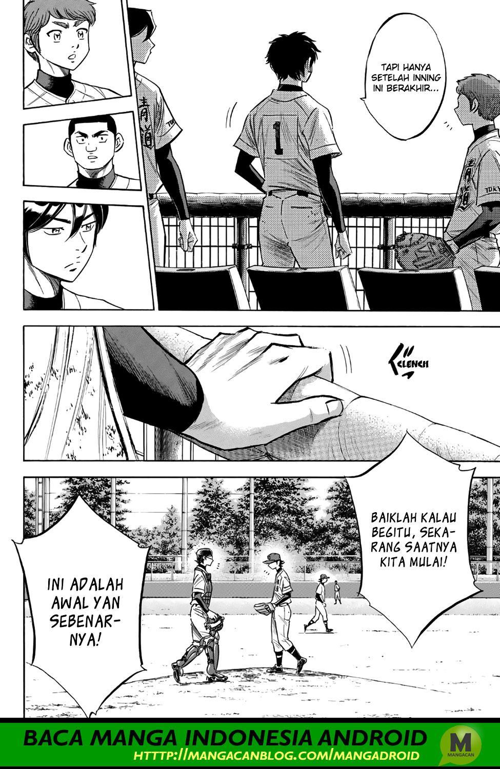 Diamond no Ace Act 2 Chapter 154 Gambar 9