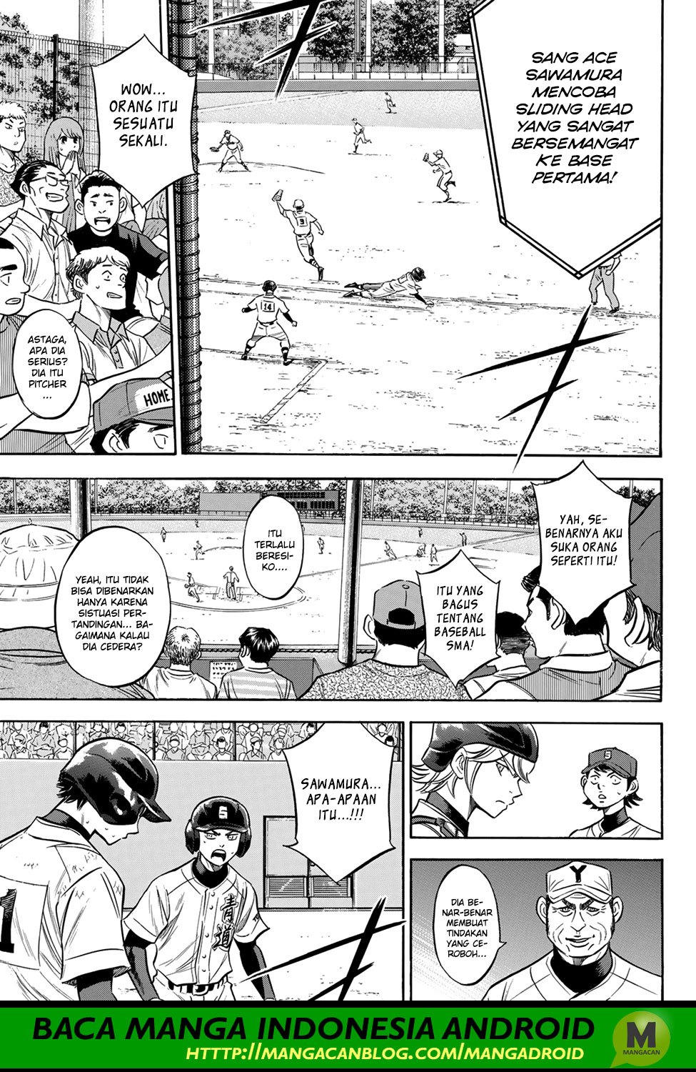 Diamond no Ace Act 2 Chapter 152 Gambar 19