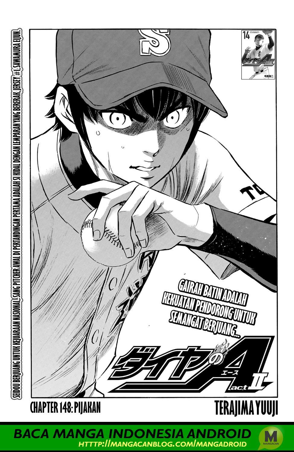 Komik Diamond no Ace Act 2 Chapter 148 gambar nomor 1