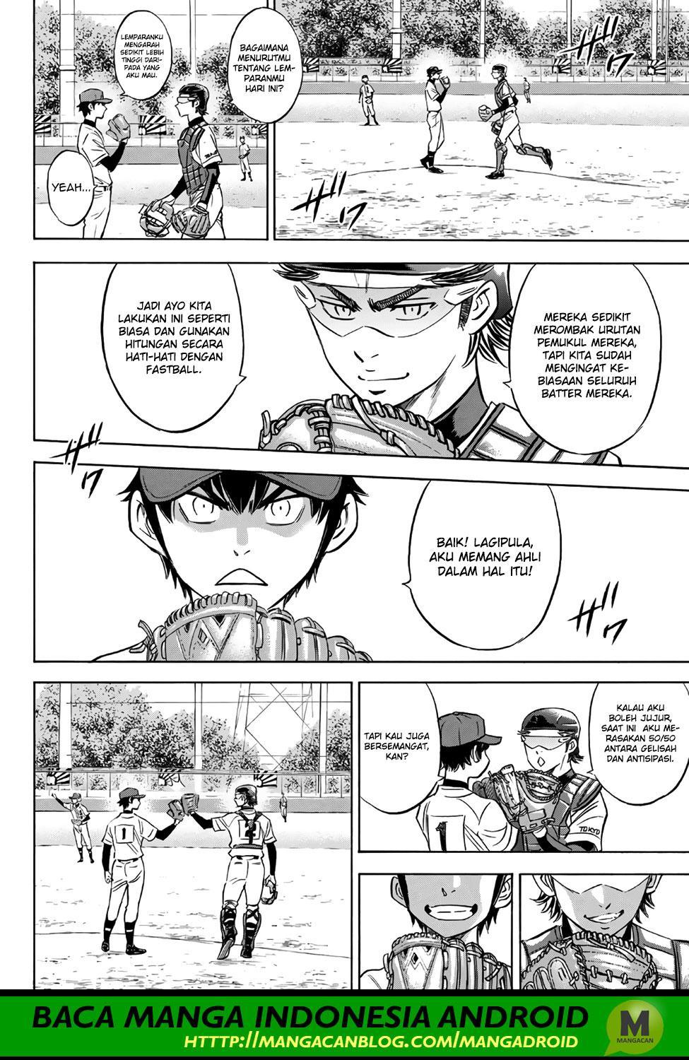 Diamond no Ace Act 2 Chapter 147 Gambar 9