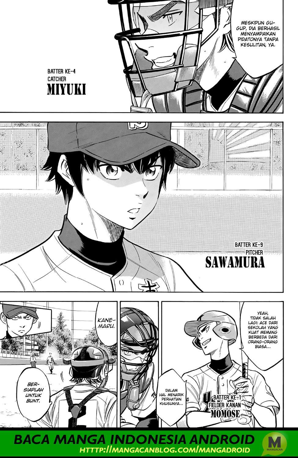 Diamond no Ace Act 2 Chapter 147 Gambar 13
