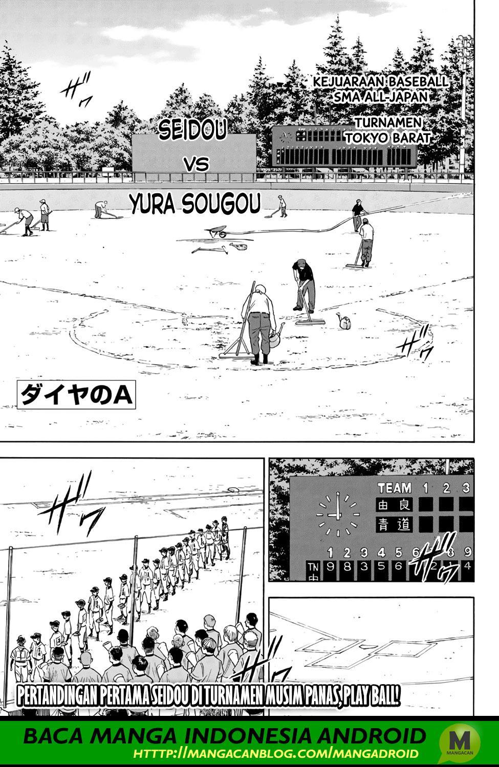 Diamond no Ace Act 2 Chapter 147 Gambar 3