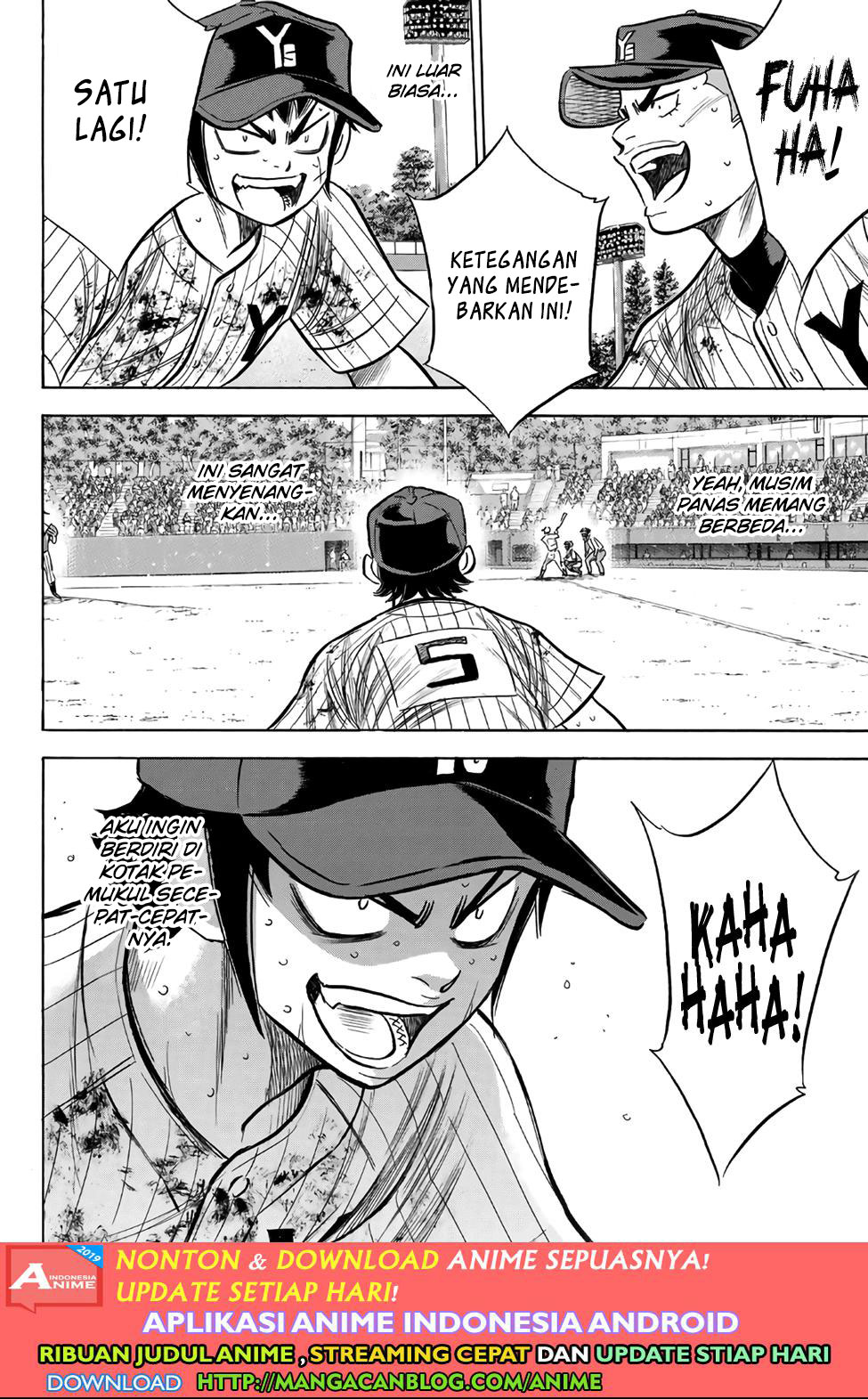 Diamond no Ace Act 2 Chapter 186 Gambar 8