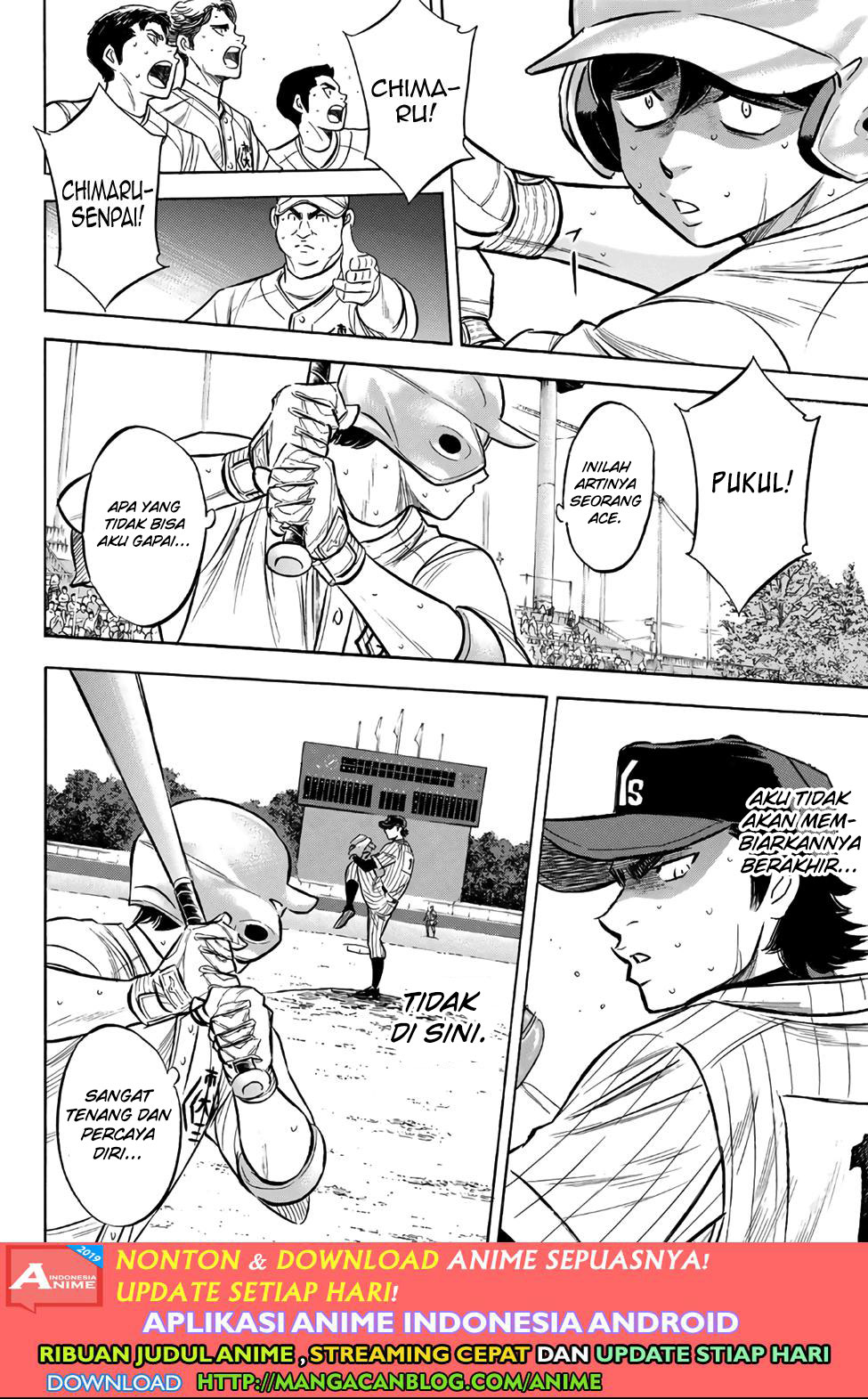 Diamond no Ace Act 2 Chapter 186 Gambar 18