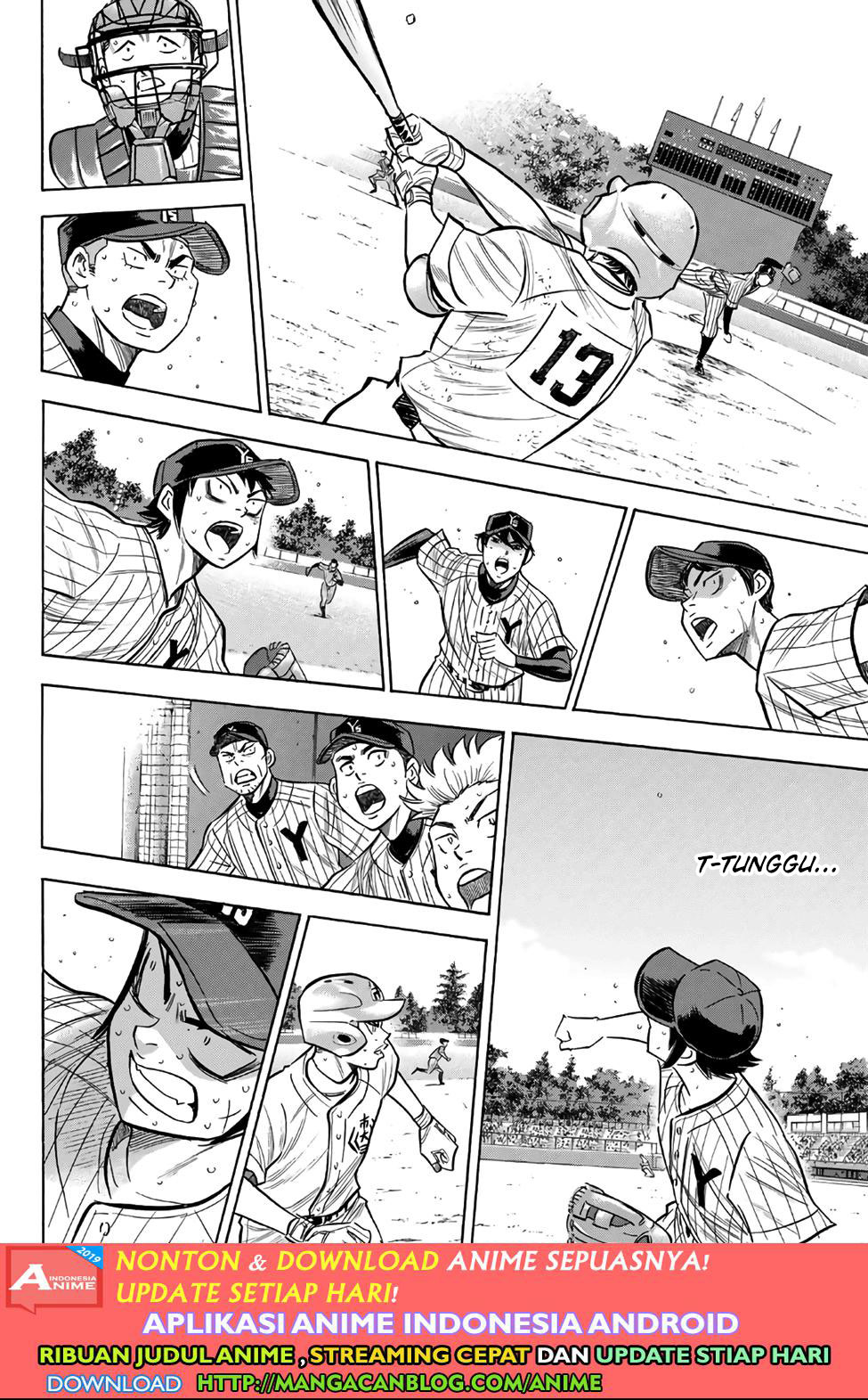 Diamond no Ace Act 2 Chapter 186 Gambar 21