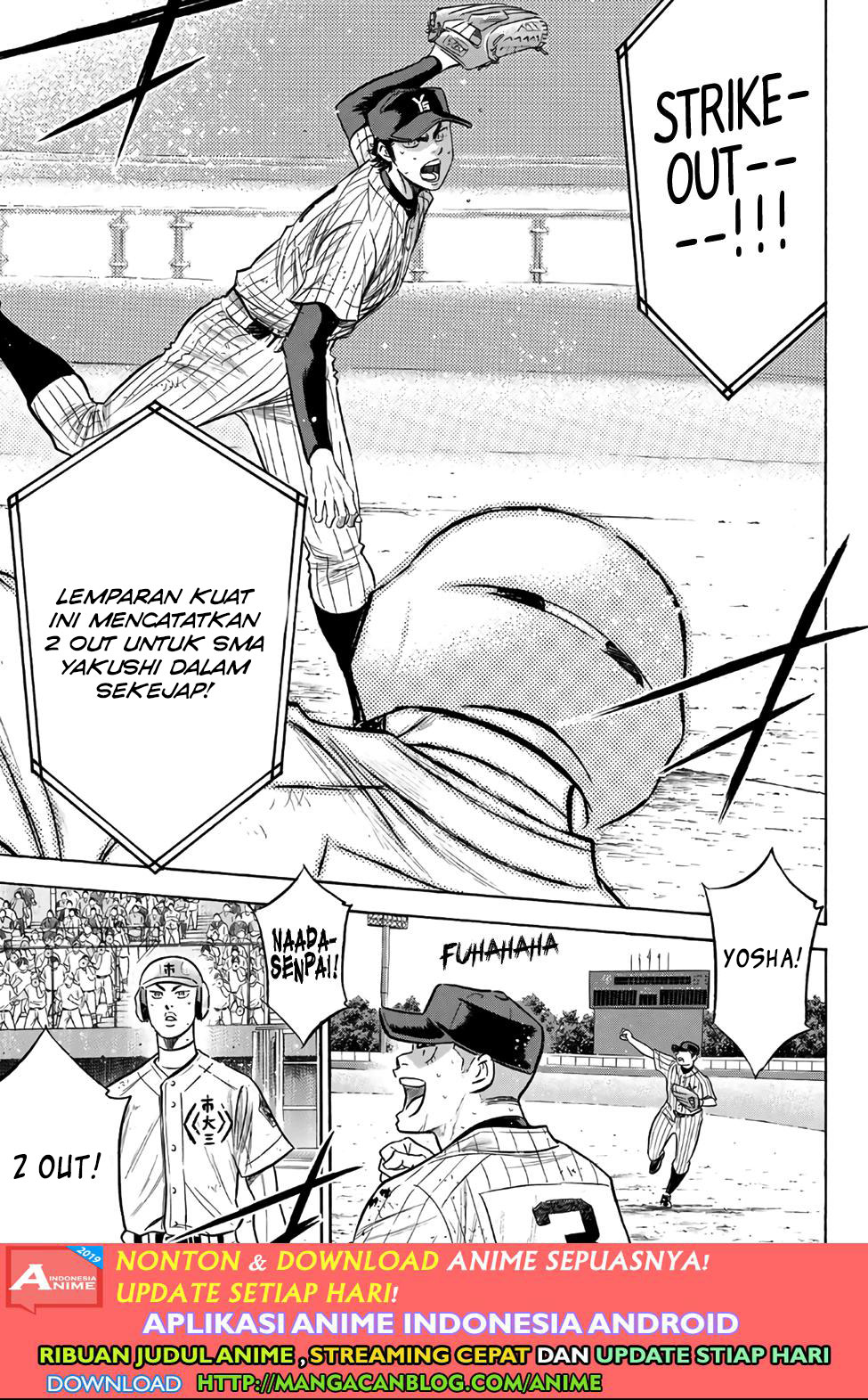 Diamond no Ace Act 2 Chapter 185 Gambar 13