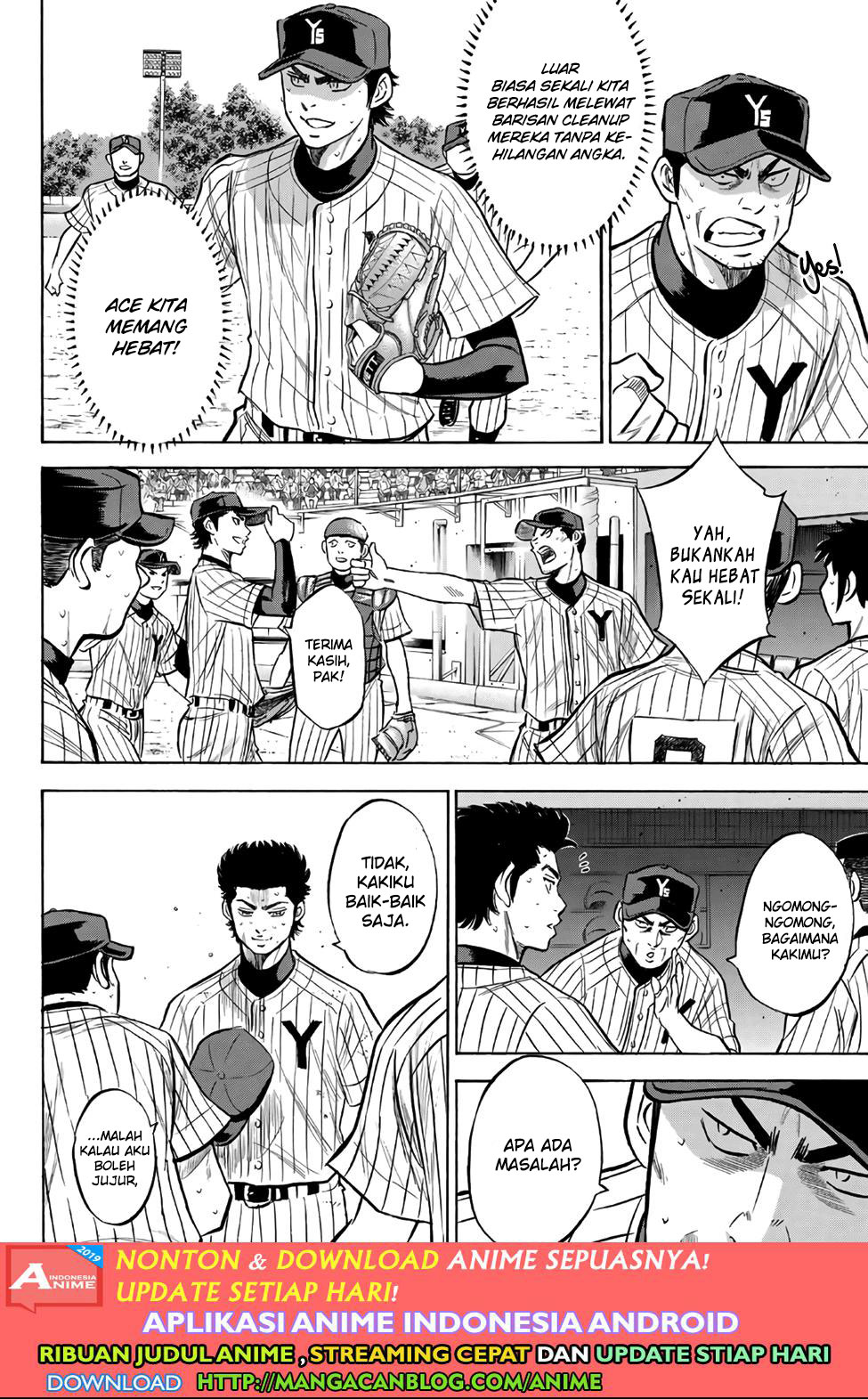 Diamond no Ace Act 2 Chapter 184 Gambar 18