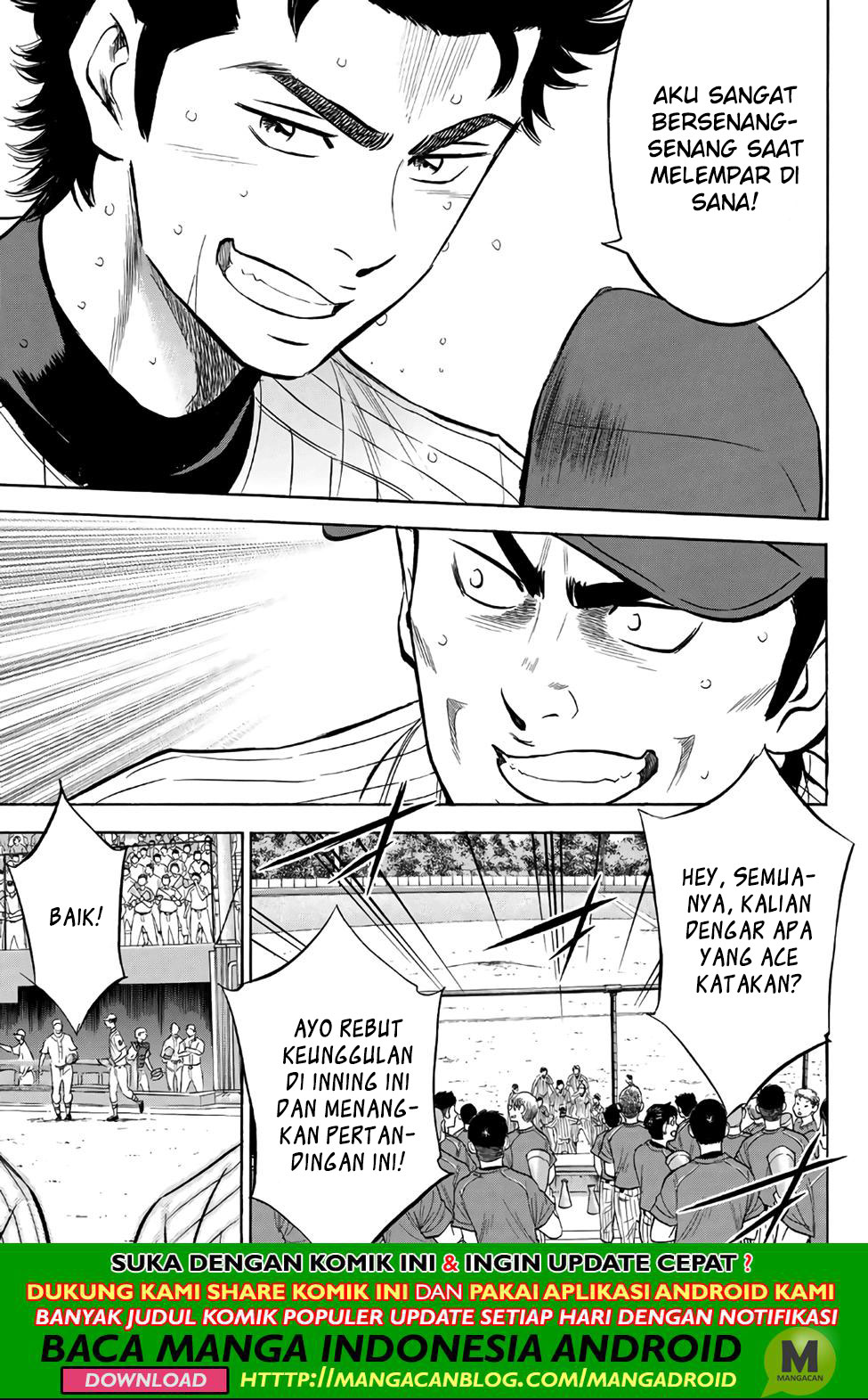 Diamond no Ace Act 2 Chapter 184 Gambar 19