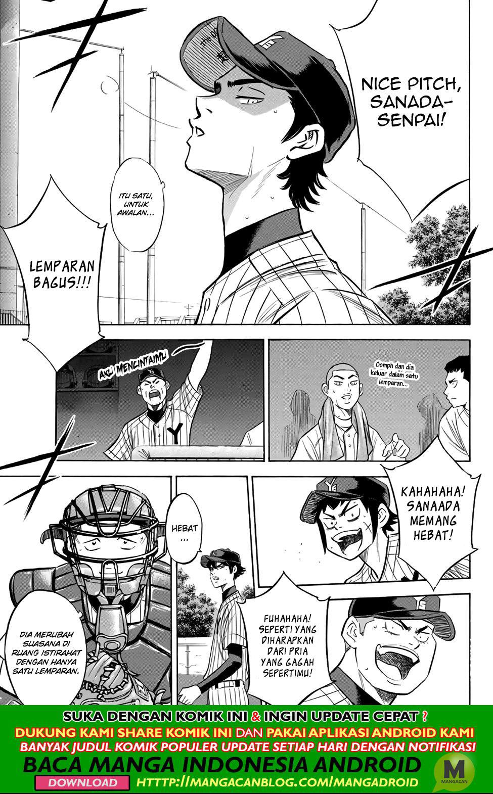 Diamond no Ace Act 2 Chapter 177 Gambar 19