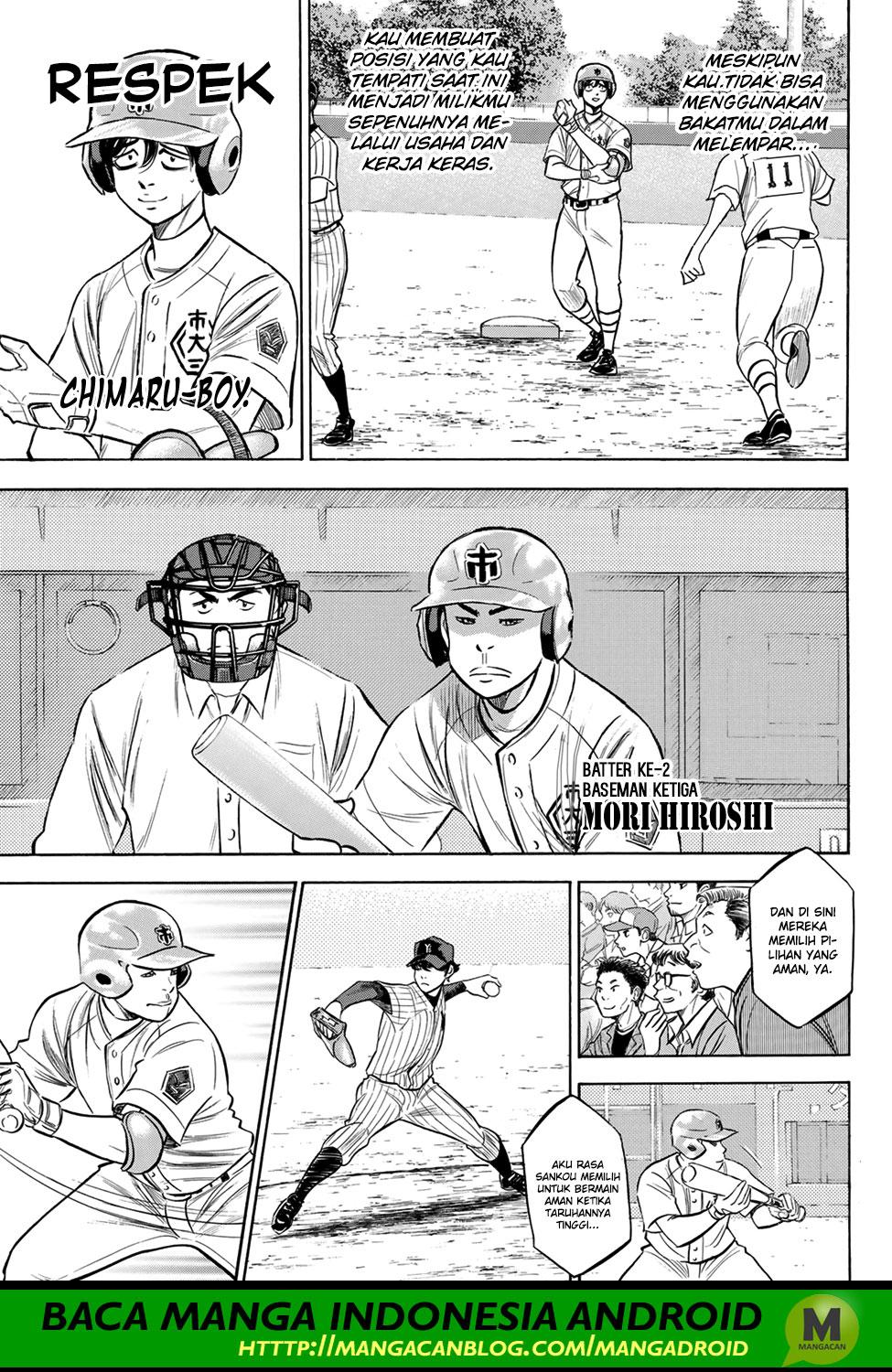 Diamond no Ace Act 2 Chapter 174 Gambar 7
