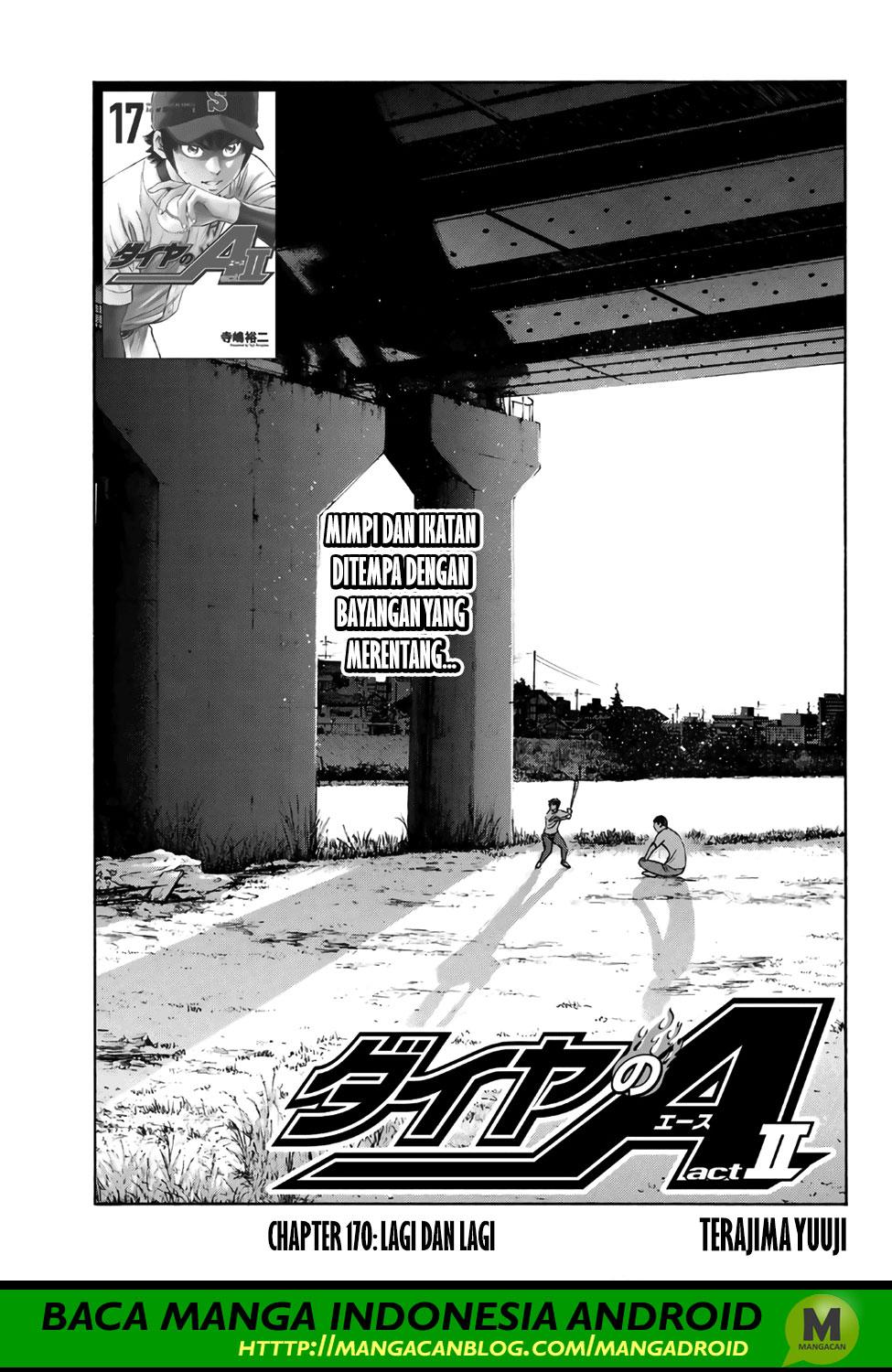 Komik Diamond no Ace Act 2 Chapter 170 gambar nomor 1