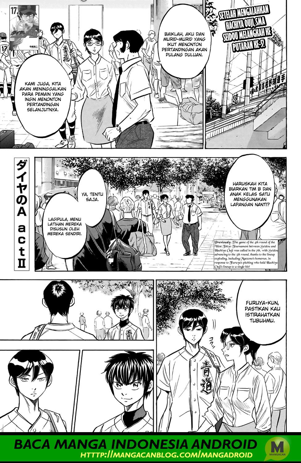 Komik Diamond no Ace Act 2 Chapter 169 gambar nomor 1