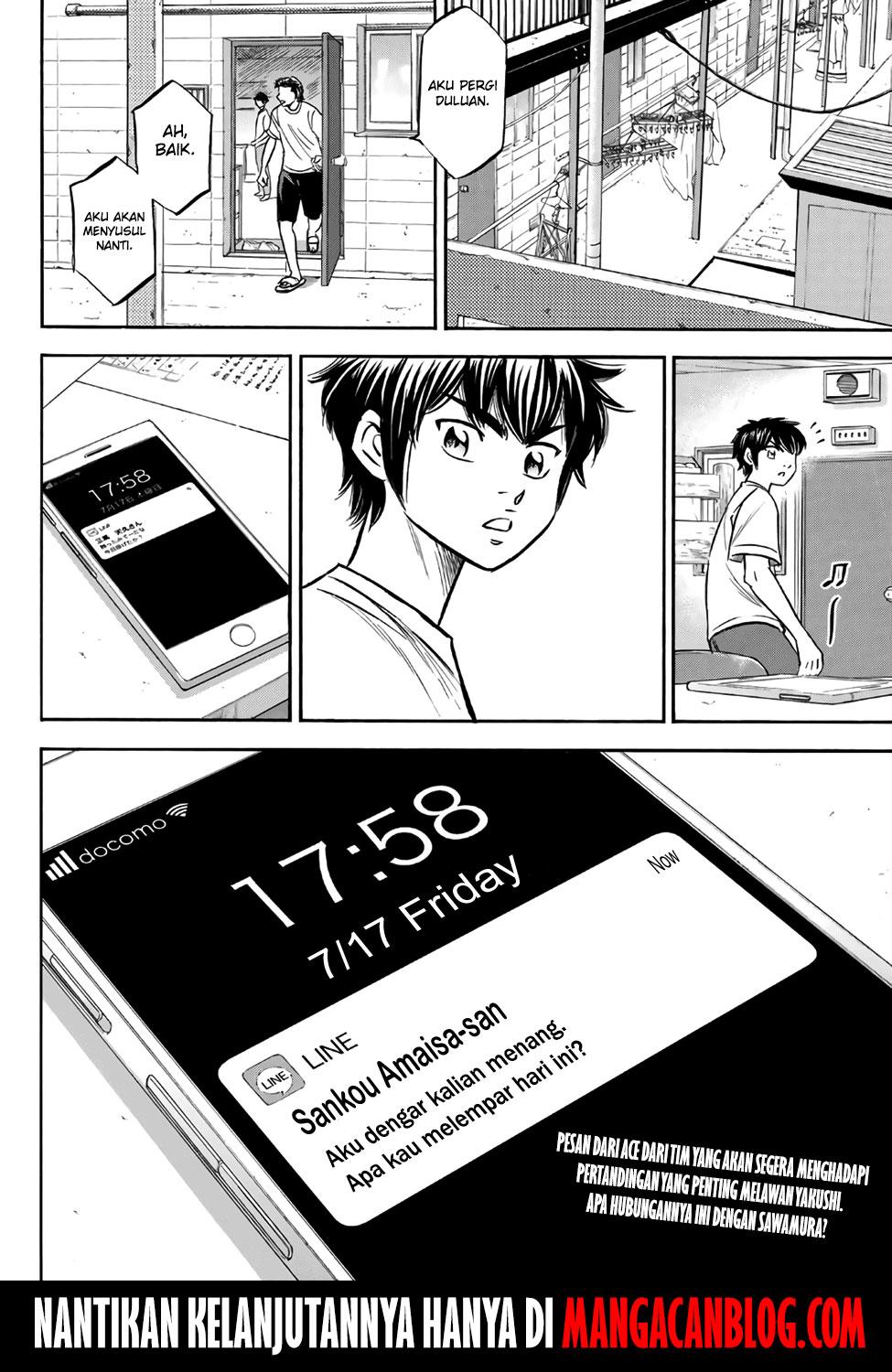 Diamond no Ace Act 2 Chapter 169 Gambar 20