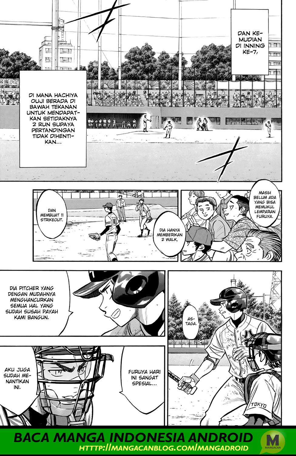 Diamond no Ace Act 2 Chapter 167 Gambar 7