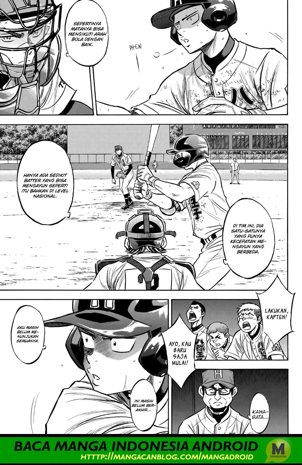 Diamond no Ace Act 2 Chapter 167 Gambar 11