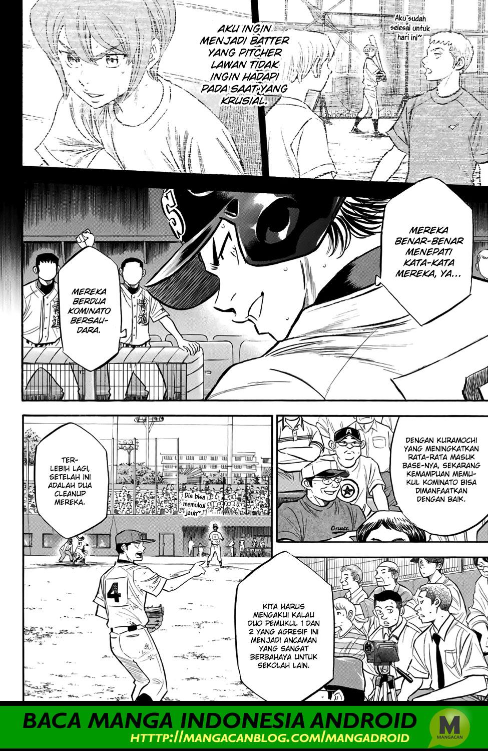 Diamond no Ace Act 2 Chapter 166 Gambar 4