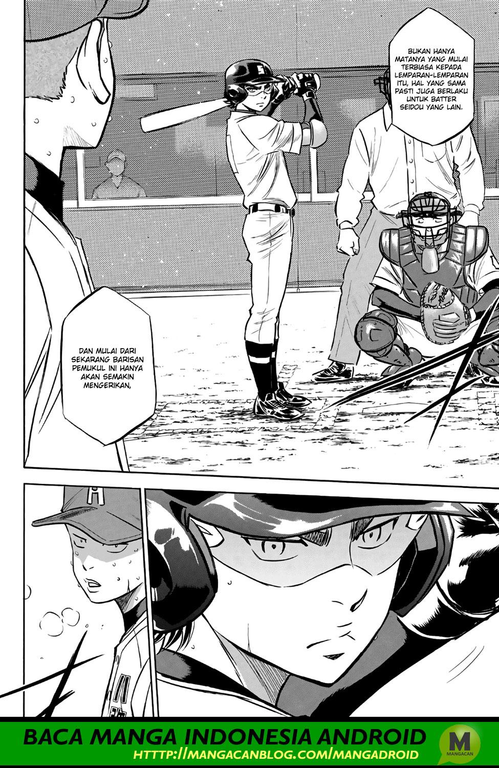 Diamond no Ace Act 2 Chapter 166 Gambar 8