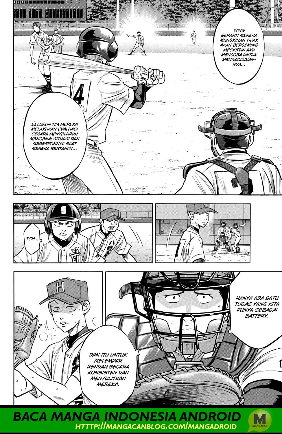 Diamond no Ace Act 2 Chapter 165 Gambar 13