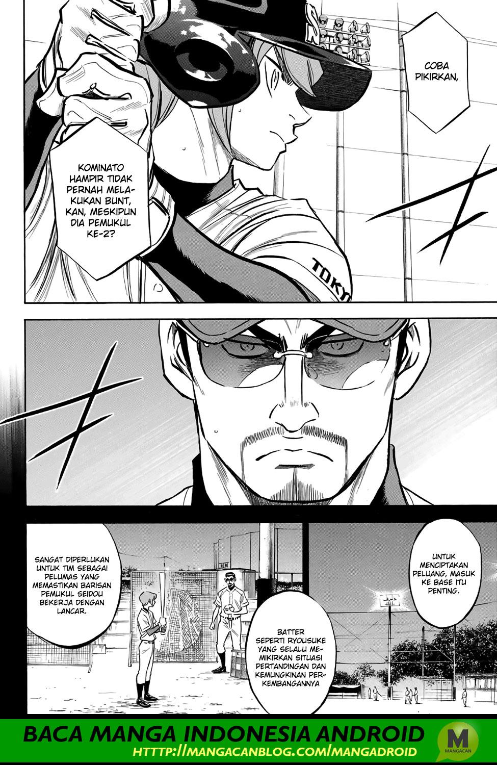 Diamond no Ace Act 2 Chapter 165 Gambar 15