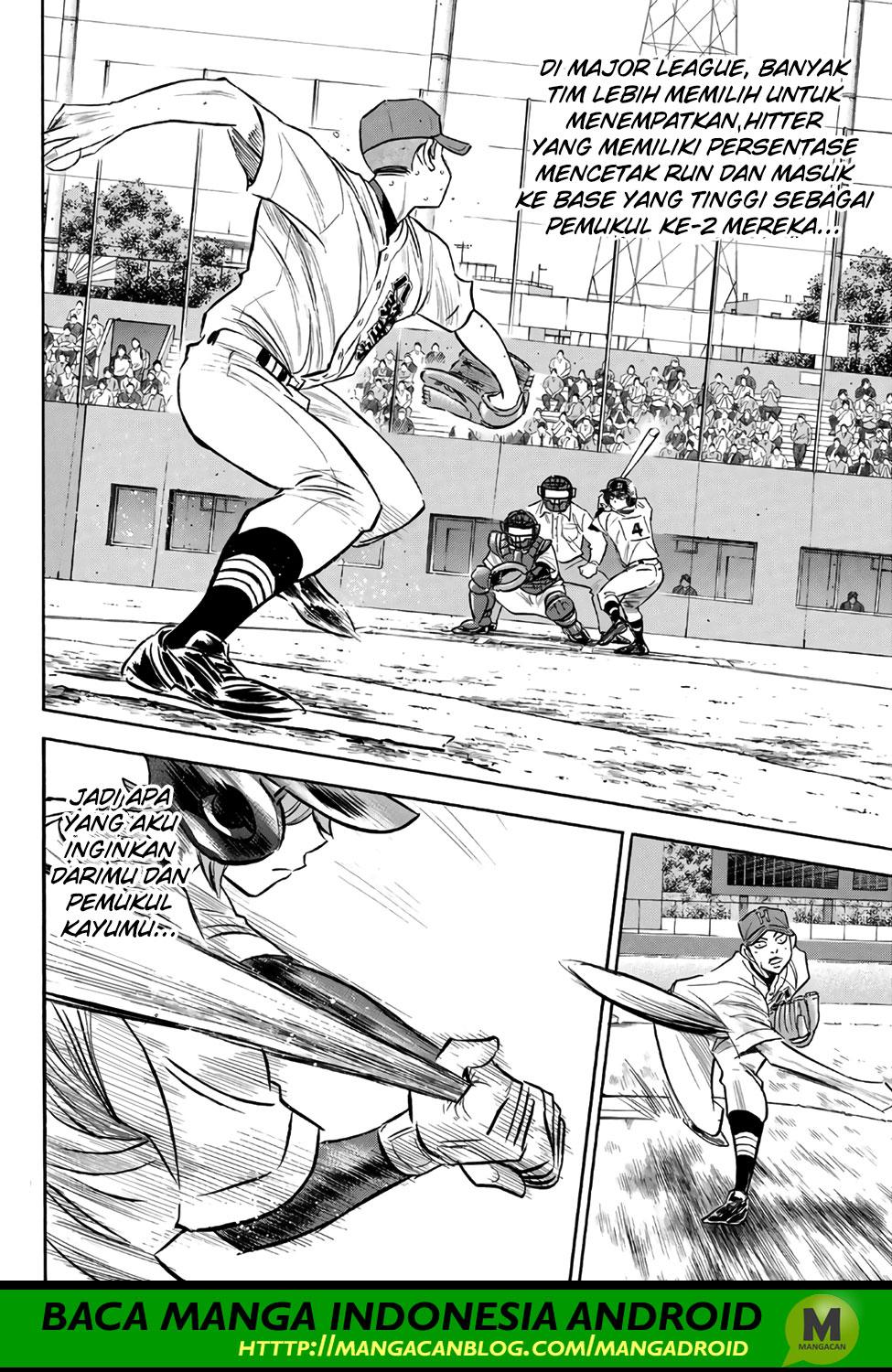 Diamond no Ace Act 2 Chapter 165 Gambar 17