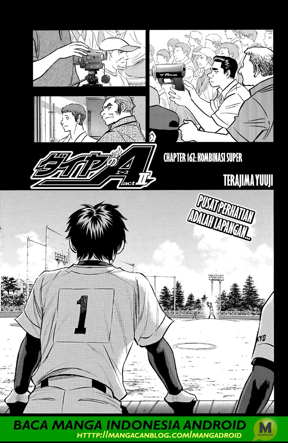 Komik Diamond no Ace Act 2 Chapter 162 gambar nomor 1
