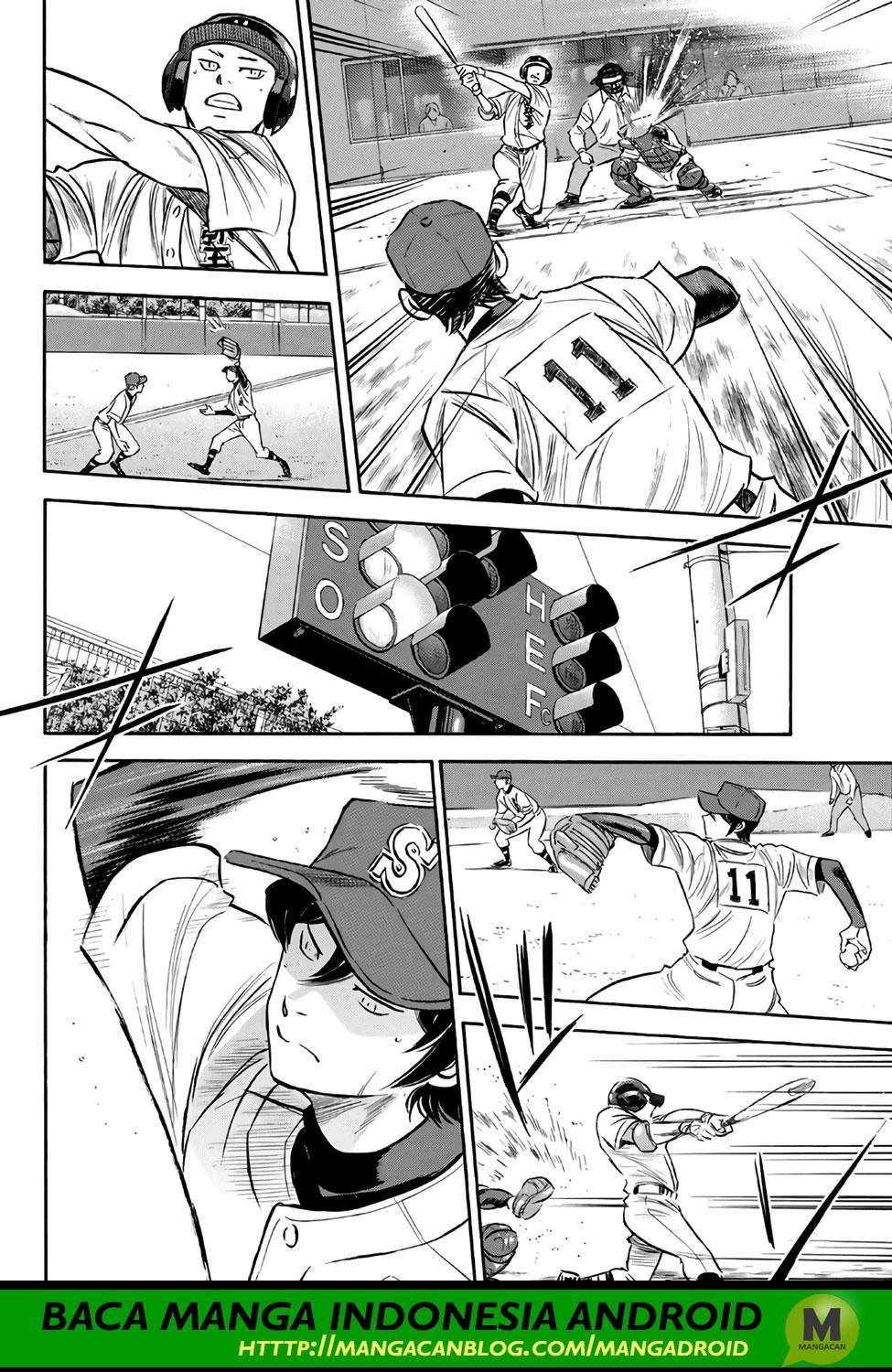 Manga Diamond no Ace Act 2 Chapter 162 gambar nomor 2